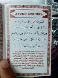 The following prayer is free from debt, is the practice of prayer must be free. ÙÙˆØ§Ø¯ On Twitter Sapa Rasa Susah Nak Bayar Hutang Baca Doa Ni Insyallah Pasni Senang Nak Bayar Hutang Http T Co R1xmkaggk0
