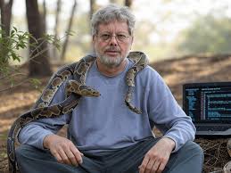 Happy birthday to Python creator Guido van Rossum. The open source language  was named after comedy troupe Monty Python. AI image v/Grok