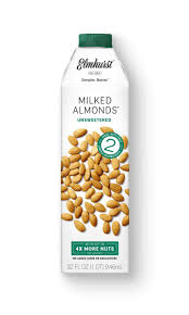 Unsweetened Milked Almonds In 2020 Unsweetened Unsweetened Almond Milk Milk Ingredients