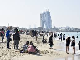 Lovely free shading umbrellas and the water is nicer here than on other beaches in dubai. Man Dives Off Dubai Beach To Molest Swimmer Crime Gulf News