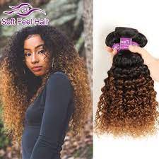 H F 8a Virgin Human Hair Body Wave 3 Bundles Natural Black Ombre Curly Hair Curly Weave Hairstyles Ombre Human Hair Extensions