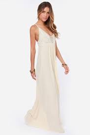 Hippie Hippie Chic Cream Maxi Dress Cream Maxi Dress Crochet Maxi Dress Maxi Dress