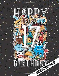 A great and unique small gift idea for the seventeen year old, he will be amazed by the number of uses such a small pen has. Happy 17th Birthday Sketchbook 17 Year Old Gift Ideas Cute Monsters Drawing Pad For Kids Blank Sketch Book For Writing Doodling Sketching Greeting Card Alternative Doodle Art For Boys Girls 8 5x11 Jones