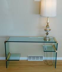 Living Room Lot Including Contemporary Glass Console Table Sharp 50 Led Tv Sharp 19 Lcd T Tv Stand With Glass Shelves Glass Shelves Decor Buffet Table Lamps