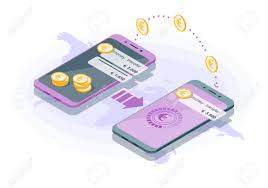 Paypal account holders can send money to friends and family through the app, or online via a web browser. International Money Transfer Isometric Vector Illustration Financial Royalty Free Cliparts Vectors And Stock Illustration Image 125567296