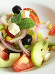 Salade Tomates Cornichons Recettes De Cuisine Cuisine Et Boissons Repas Alleges