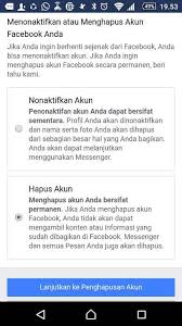 Cara hapus akun fb dari hp. Cara Menghapus Akun Facebook Permanen 2019 Panduan Lengkap