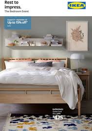 Until may 13th, save up to 15% off all beds, dressers, nightstands, children's bed & cribs during ikea's bedroom event. Ikea Current Flyer 08 27 09 23 2020 Flyers Canada Com