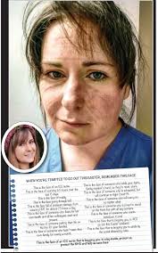 DESPERATE NURSE'S EASTER PLEA TO BRITAIN