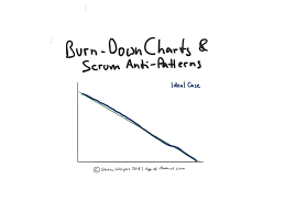 use burn down charts to discover scrum anti patterns age