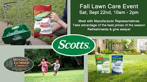 You might ask yourself just how much does scotts yard service will cost and what's included in the care plan. Scotts Fall Lawn Care Event Hingham Lumber Company