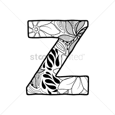 Download free pdf · more download options. Letter Z Vector Image 1544163 Stockunlimited