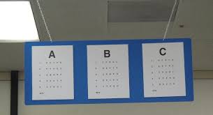 What Is A Dmv Eye Chart Eye Chart Printable Chart Florida Dmv