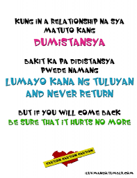 'when a mother quarrels with a daughter, she has a double dose of unhappiness hers from.' Love Quotes For Lovers Quarrel Tagalog Hover Me