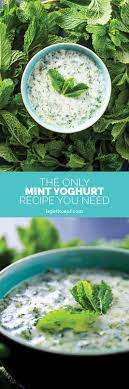 The Only Mint Yoghurt Recipe You Need Recipe Yoghurt Recipe Recipes Mint Recipes