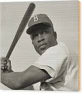 Baseball Legend Jackie Robinson 1954 #1 Acrylic Print