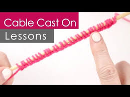 It is not used for cable knitting, but is great for keeping rib patterns from flaring at the edge. How To Knit The Cable Cast On Easy For Beginning Knitters Youtube