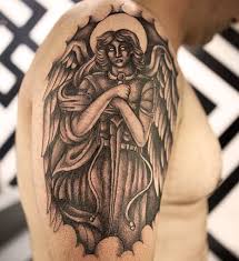 Saint michael archangel color blue, day sunday, cardinal angel of the southern corner, elemental angel of fire michael's name means 'he who is like god' archangel michael is leader of the archangels, he is the angel of protection, justice, strength, courage, power and encourages you to make life changes that are required for your spiritual growth. Arcangel San Miguel