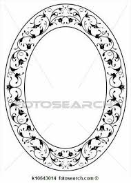 Oval Rug Clipart Black And White Pin By Serpil Afak On Cizimler Oval Frame Frame Clipart