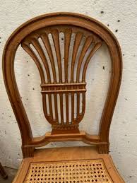 Maybe you would like to learn more about one of these? Suite Of Four Louis Xvi Style Chairs In Stained Beech Twentieth Century Bibelot And Co