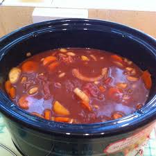Put cream of mushroom over the top. Slow Cooker Beef Stew Iv Recipe Allrecipes