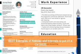 Hobbies boost your creativity, performance, and resilience. Best Examples Of Hobbies And Interests To Put On A Cv 2020 Cokbilenler Com