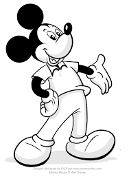 Disegno Di Topolino Da Colorare