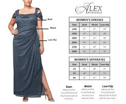 16 Specific Alex Evenings Petite Size Chart