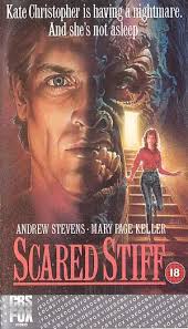 Scared Stiff (1987) British vhs movie cover