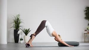 From down dog, slide your left leg in front of the right and open your torso and heart to the sky. Old Dog New Tricks Two Variations On Downward Facing Dog