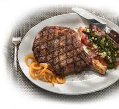Brush the pan with olive oil. Harris Ranch Grilled Rib Eye Steak Harris Ranch Beef Company
