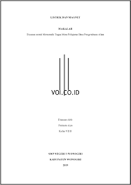 Biar kliping yang kamu buat jadi lebih menarik dan ketika orang akan membaca, mereka tahu tema dari kliping kamu. 25 Contoh Cover Makalah Individu Kelompok Sma Smp Kuliah