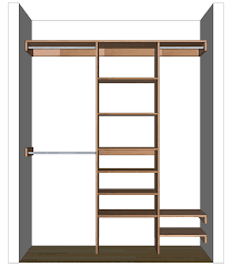 You scramble out of your bed to silence it, trudge over to your closet and blindly reach in to grab the essentials for the day. Diy Closet Organizer Plans For 5 To 8 Closet