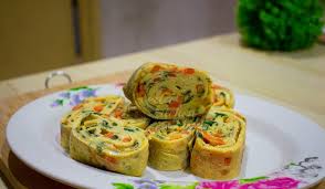 Yu mari mamam yg hangat hangaaattt😁😁 biar anget badannya hihihi silahkan recook bundaaa ️ ️ ️ #cookpadcommunity_malang Resepi Telur Gulung Korea Korean Rolled Omelette Halal ê³„ëž€ë§ì´ Gyeran Mari