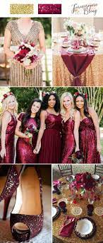 Burgundy Gold Wedding Ideas Burgundy Sequins Shoes Bridesmaid Dress Gold Sequin Tabl Glitter Bridesmaid Dresses Gold Bridesmaid Dresses Bridesmaid Dress Colors