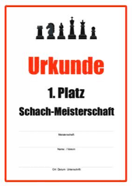 Urkunde Schach Meisterschaft Pdf Vorlage Zum Ausdrucken