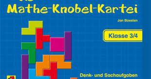 Leseprobe „knobelaufgaben mathetiger klasse 3. Die Mathe Knobel Kartei Klasse 3 4 Mathe Kombinatorik Erste Klasse