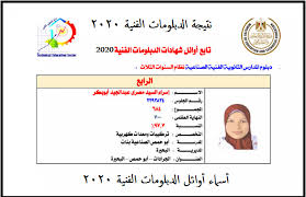 Jun 08, 2021 · تنسـيق الـدبلومات الفـنيه; Ù„ÙŠÙ†Ùƒ Ù†ØªÙŠØ¬Ø© Ø§Ù„Ø¯Ø¨Ù„ÙˆÙ…Ø§Øª Ø§Ù„ÙÙ†ÙŠØ© 2020 Ù†ØªØ§Ø¦Ø¬ Ø§Ù„Ø¯Ø¨Ù„ÙˆÙ…Ø§Øª Ø§Ù„ÙÙ†ÙŠØ© Ø¨Ø±Ù‚Ù… Ø§Ù„Ø¬Ù„ÙˆØ³ ÙˆØ§Ù„Ø§Ø³Ù… Ø§Ù„ÙˆÙØ¯