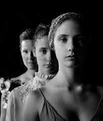 In the late 1960s Australia, my grandmother hand made a dress in a glacial  blue organza for my mother. Earlier this year, I was commissioned by Penny  Greenhalgh to take her portrait