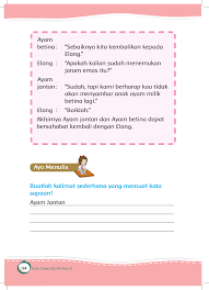 Kata sapaan yang digunakan kucing ketika menyapa tikus. Kelas2 Tema 7 Kebersamaan Buku Siswa 2067 Unduh Buku 101 150 Halaman Pubhtml5