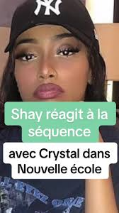 Shay réagit à la séquence avec Crystal dans Nouvelle école #shay #...
