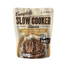 Campbells Slow Cooker Sauces Sweet Korean Bbq 13 Ounce Pack Of 6 Learn More By Visiting The Imag Campbell S Slow Cooker Sauces How To Cook Beef Slow Cooker