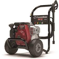 Honda's internal timing belt runs in oil, eliminating the need for conventional drive gears. Powerboss Part 020777 Powerboss 3100 Psi 2 5 Gpm Cold Water Gas Pressure Washer With Horizontal Honda Gc190 Engine Gas Pressure Washers Home Depot Pro