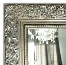 Add sophisticated style to your walls with this modern accent mirror. Bella Ornate Embossed Framed Wall Mirror Antique Silver Gold Finish West Frames
