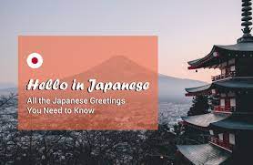 Check spelling or type a new query. Hello In Japanese All The Japanese Greetings You Need To Know