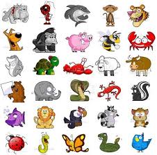 Animals Cartoon Animals Cute Animal Clipart Cute Cartoon Animals