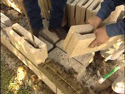 Dry cast block with 3/4 aggregate. Concrete Fencing 5048 Youtube
