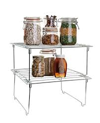 Maybe you would like to learn more about one of these? Lado Chrome Metal Kitchen Rack Storage Shelf 2 Levels Si K1008 15 L X 8 75 W X 6 75 H Buy Online In Isle Of Man At Isleofman Desertcart Com Productid 48244222