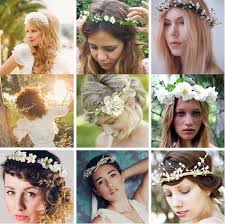 Daca alegeti un coc inalt, un voal mediu sau lung este cea mai buna optiune. Coafuri Mireasa Cu Coronita Mireasa Perfecta Ro Wedding Hair Wreath Flower Crown Hippie Wedding Hair