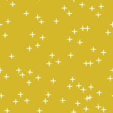 Wink Marigold Birch Fabrics Fabric Modern Fabric Cotton Quilting Fabric